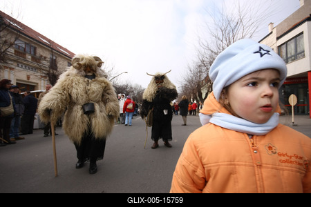 Busójárás 2009-stock-foto