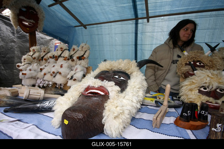 Busójárás 2009-stock-foto