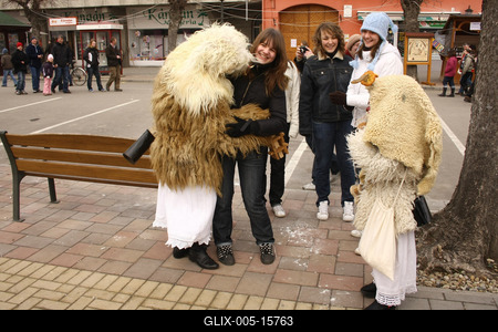 Busójárás 2009-stock-foto