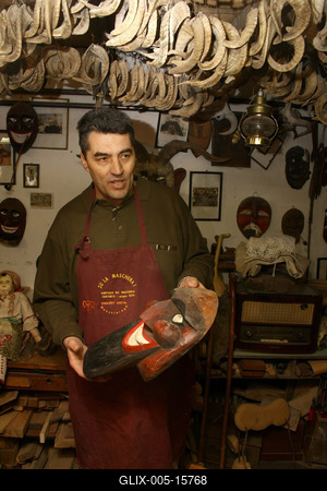 Busójárás 2009-stock-foto