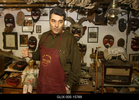 Busójárás 2009-stock-foto