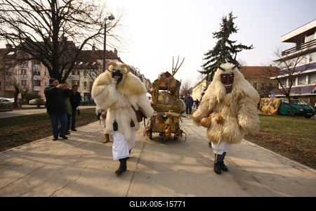 Busójárás 2009-stock-foto