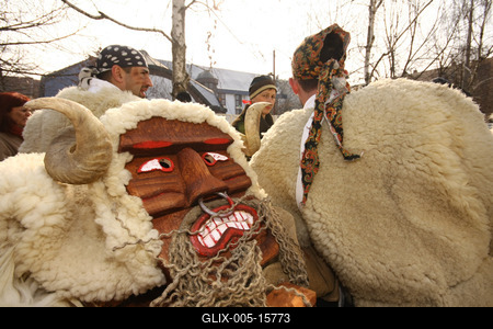 Busójárás 2009-stock-foto