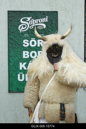 Busójárás 2009-stock-foto