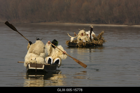Busójárás 2009-stock-foto