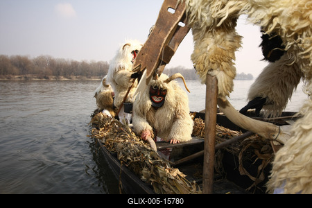 Busójárás 2009-stock-foto