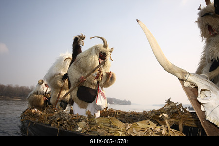 Busójárás 2009-stock-foto