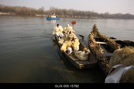 Busójárás 2009-stock-foto