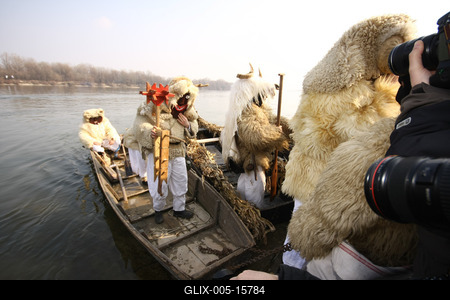 Busójárás 2009-stock-foto