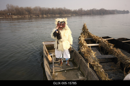 Busójárás 2009-stock-foto