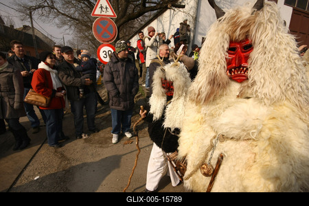Busójárás 2009-stock-foto