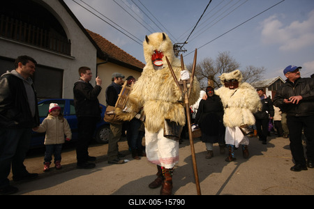 Busójárás 2009-stock-foto