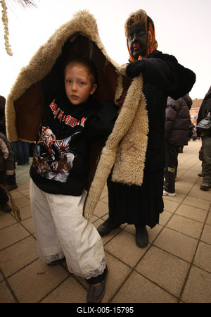 Busójárás 2009-stock-foto