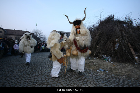 Busójárás 2009-stock-foto