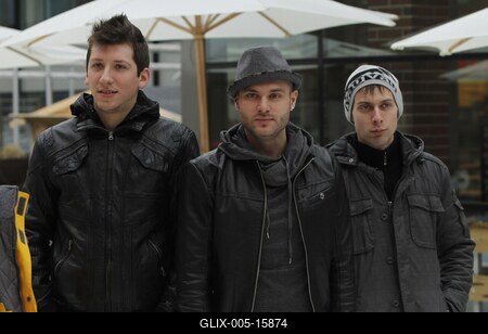 Új műjégpálya nyílt a Corvin Bevásárlóközpont tetején-stock-foto