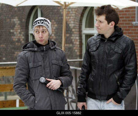 Új műjégpálya nyílt a Corvin Bevásárlóközpont tetején-stock-foto