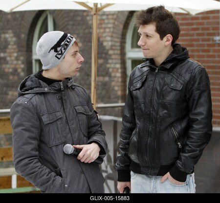 Új műjégpálya nyílt a Corvin Bevásárlóközpont tetején-stock-foto