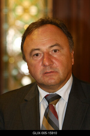 Csáky Pál és Katona Béla találkozója-stock-foto