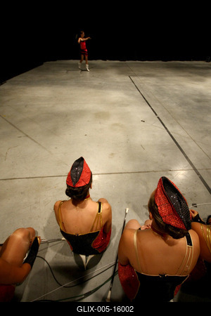 Csillag születik - tehetségkutató előválogatás-stock-foto