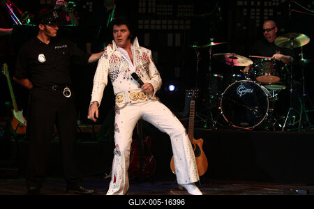 Elvis Country Tour 2009 'Magyarország / Az Elvis-történet /-stock-foto