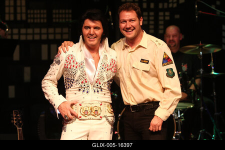 Elvis Country Tour 2009 'Magyarország / Az Elvis-történet /-stock-foto