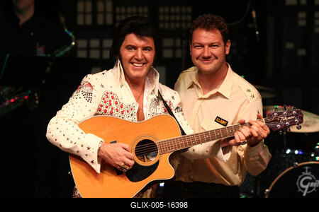 Elvis Country Tour 2009 'Magyarország / Az Elvis-történet /-stock-foto