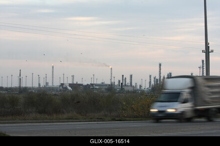 Földgáz-kitermelés, Makói-árok-stock-foto