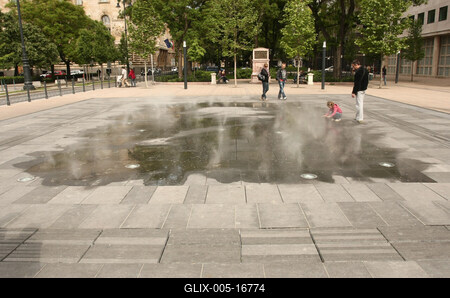 Budapest Főutcája-stock-foto