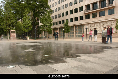 Budapest Főutcája-stock-foto