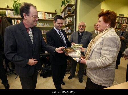 Mester utcai Szabó Ervin könyvtár-stock-foto