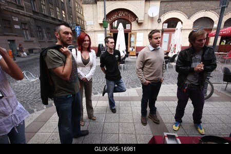 Gyermekétkeztetési akció-stock-foto