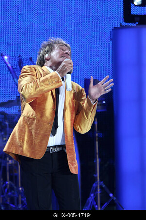 Rod Stewart koncert-stock-foto