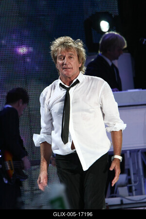 Rod Stewart koncert-stock-foto