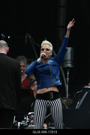 14. T-Mobile Kapcsolat koncert-stock-foto