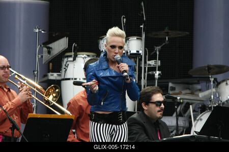 14. T-Mobile Kapcsolat koncert-stock-foto