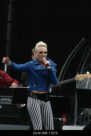 14. T-Mobile Kapcsolat koncert-stock-foto