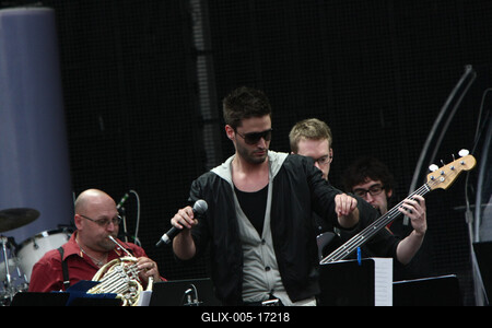 14. T-Mobile Kapcsolat koncert-stock-foto