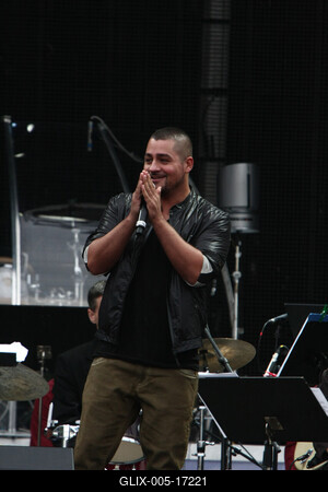 14. T-Mobile Kapcsolat koncert-stock-foto