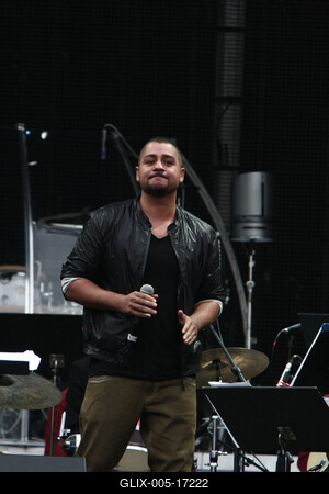 14. T-Mobile Kapcsolat koncert-stock-foto