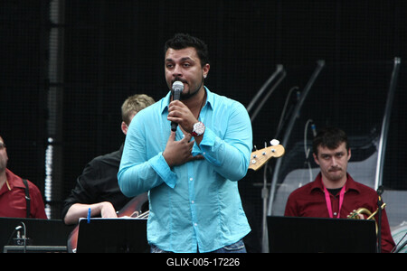 14. T-Mobile Kapcsolat koncert-stock-foto