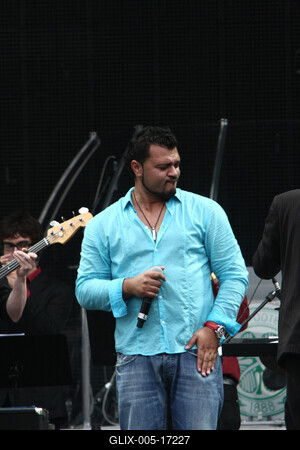 14. T-Mobile Kapcsolat koncert-stock-foto