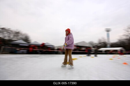 Hógolyó világrekord-kísérlet-stock-foto