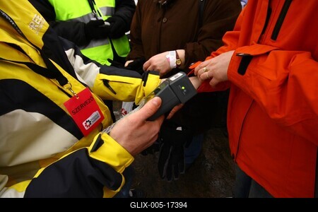 Hógolyó világrekord-kísérlet-stock-foto