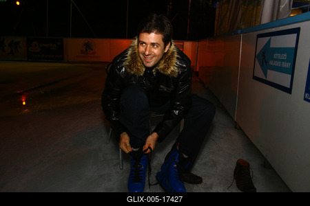 Juventus Jégterasz megnyitó-stock-foto