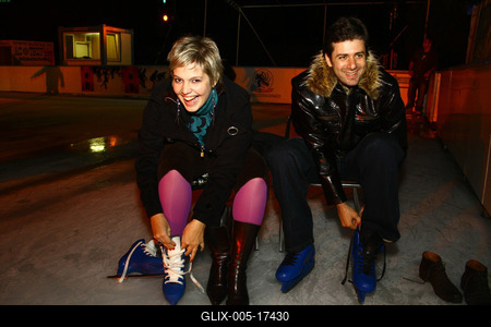 Juventus Jégterasz megnyitó-stock-foto