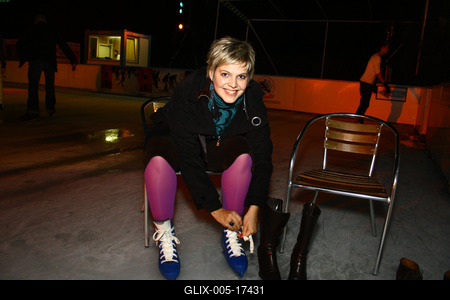 Juventus Jégterasz megnyitó-stock-foto