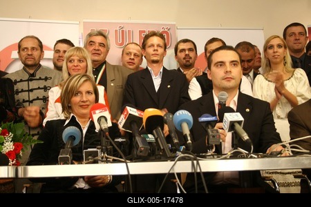 EP választás a Jobbiknál-stock-foto