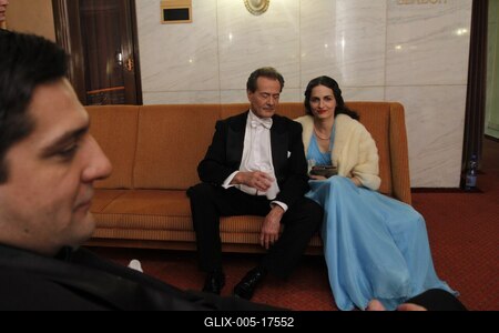 A "Kaland" című film forgatása-stock-foto