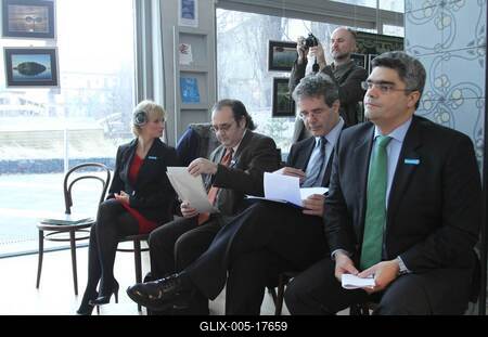 A "Kapcsold ki! II." kampányának sajtótájékoztatója-stock-foto