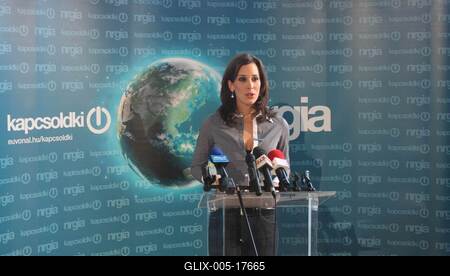 A "Kapcsold ki! II." kampányának sajtótájékoztatója-stock-foto